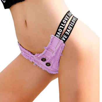 Нови летни европейски и американски дамски дънкови шорти, горещи панталони, ултра къси дънки, нощен клуб, дамски секси дизайн с кухи букви