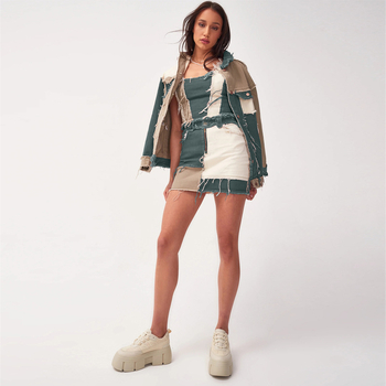 Νέα ευρωπαϊκή και αμερικανική γυναικεία φούστα σε γραμμή Α, χονδρική πώληση για κορίτσια, με καυτή κοριτσίστικη φούστα, Xintang, καταγωγής Xintang.