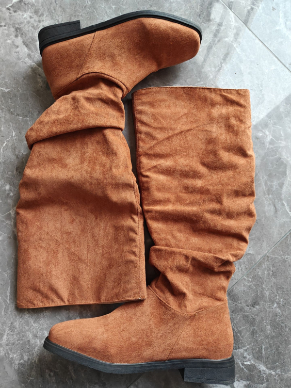 2024 Cizme înalte sexy pentru femei, cizme elegante cu toc înalt, mărime mare, cizme pentru femei