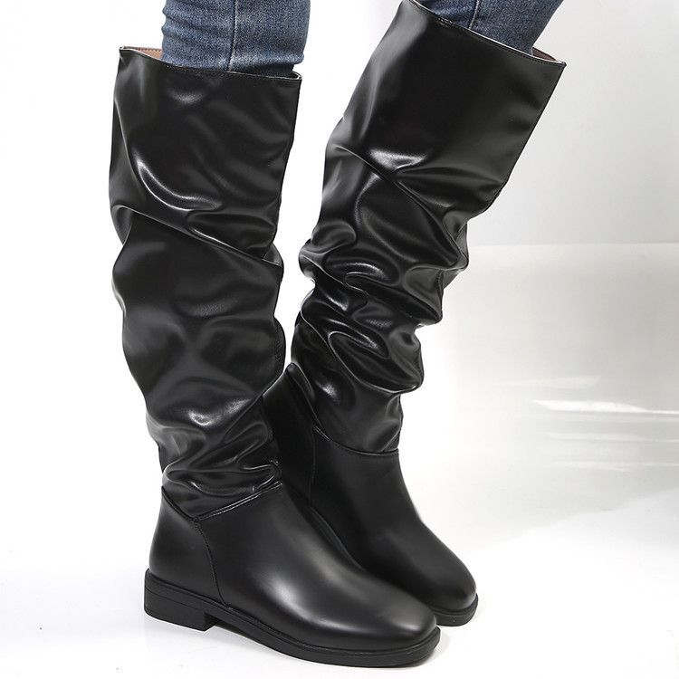 2024 Cizme înalte sexy pentru femei, cizme elegante cu toc înalt, mărime mare, cizme pentru femei