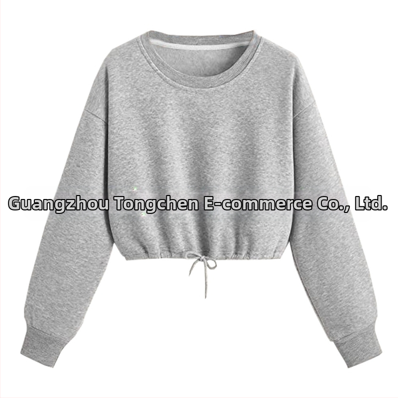 Dámske mikiny s kapucňou, jednofarebný strih s odhaleným pupkom, slim fit, sexi topy 653 Číslo položky