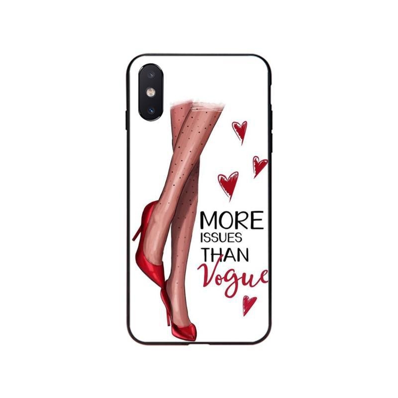 Potrivit pentru iPhone 15Promax Export Carcasă de telefon mobil elegantă cu tocuri înalte roșii de prințesă 14Plus