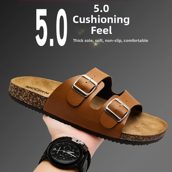 Papuci Birkenbone noi 2025, papuci clasici din plută pentru bărbați și femei, papuci pentru cupluri transfrontaliere pentru comerț exterior, în stoc