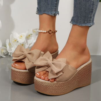 Papuci de damă cu talpă groasă, mărime plus, pentru comerț exterior transfrontalier, vara anului 2025, papuci de masă impermeabili cu talpă groasă și papuci de damă