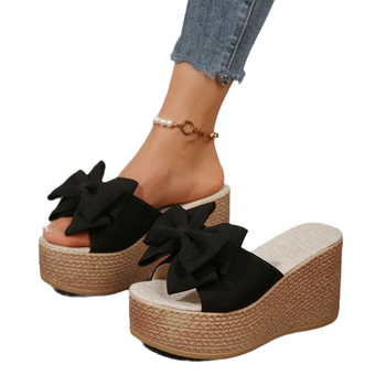 Papuci de damă cu talpă groasă, mărime plus, pentru comerț exterior transfrontalier, vara anului 2025, papuci de masă impermeabili cu talpă groasă și papuci de damă