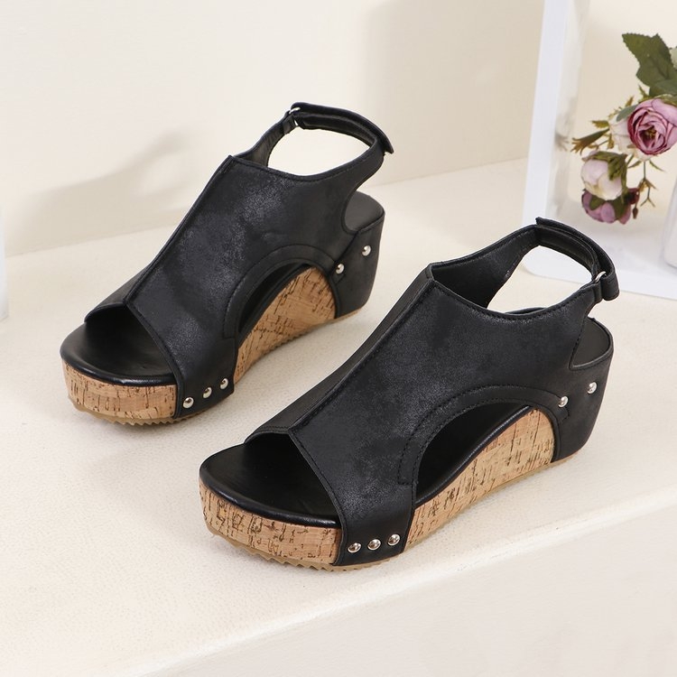 Sandale romane cu platformă retro pentru femei, cu talpă groasă, stil european și american, pentru vară, comerț exterior, noi