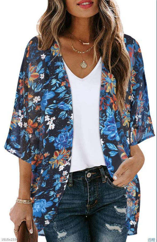 Karšto pardavimo kiniško stiliaus drakono totemo krano fenikso Luano paukščio plunksnos megztas megztinis kasdieniam kimono apsiaustui laisvam chalatui