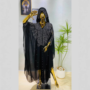 Γυναικείο σάλι με μανίκια τρομπέτας και στρας με πούλιες του 2025, κομψό, σε φαρδιά γραμμή