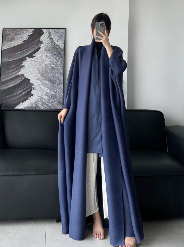 Naiste sügis-talvine volditud 2024. aasta uus mantel Euroopast ja Ameerika Ühendriikidest, piiriülene moetemperament, universaalne pikendatud trenšmantel