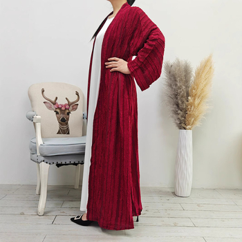 Prekogranična vanjska trgovina Etnički stil Retro kardigan Amazon AliExpress Kardigan Moda Široka Elegantna Haljina