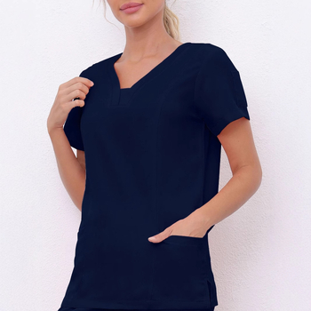 Pesuriided V-kaelusega pluusid hambaarstile, õele, kirurgilistele riietele, meeste ja naiste lühikeste varrukatega, elastsed, kiiresti kuivavad õe riided