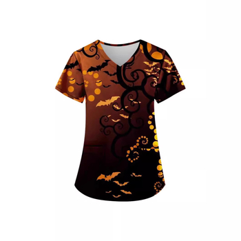 2025. aasta piiriülese väliskaubanduse halloweeni trükiseeria 3DV kraega õendusriided temu kuum müük