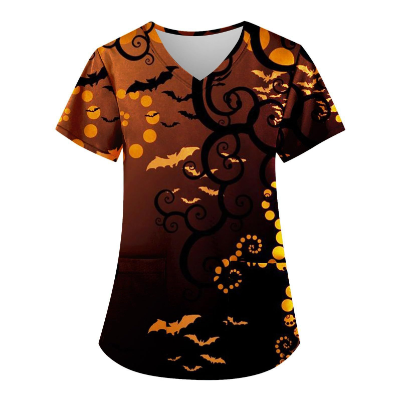 2025. aasta piiriülese väliskaubanduse halloweeni trükiseeria 3DV kraega õendusriided temu kuum müük