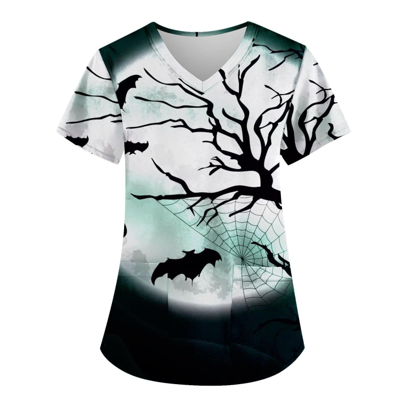 2025. aasta piiriülese väliskaubanduse halloweeni trükiseeria 3DV kraega õendusriided temu kuum müük