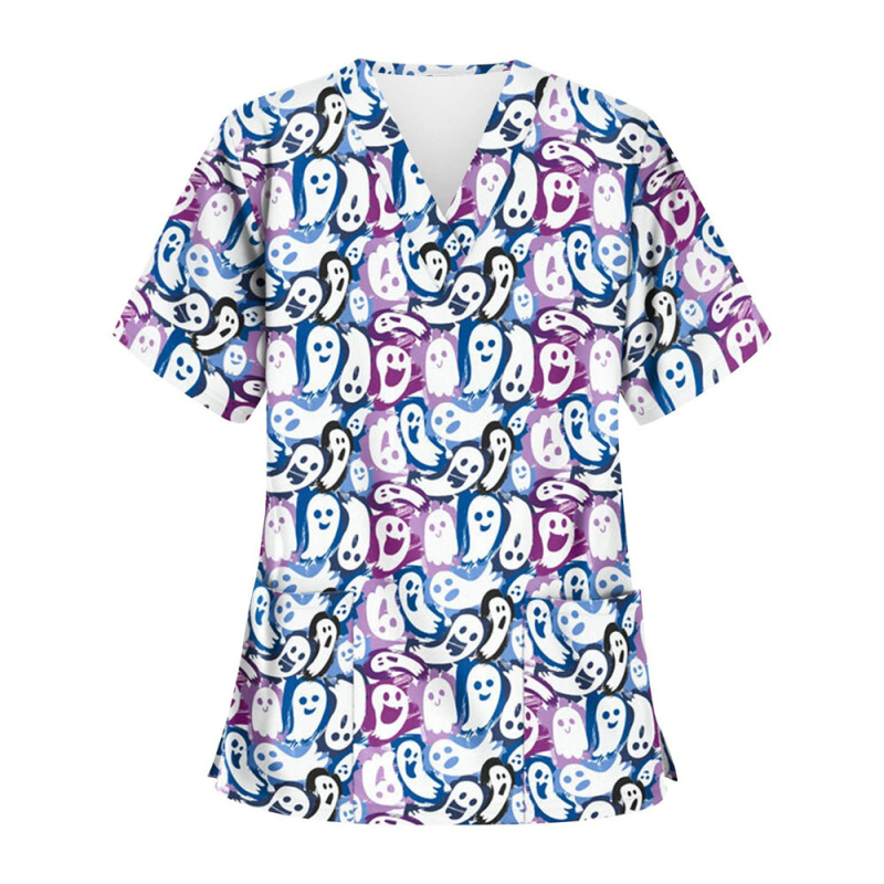 2025. aasta piiriülese väliskaubanduse halloweeni trükiseeria 3DV kraega õendusriided temu kuum müük