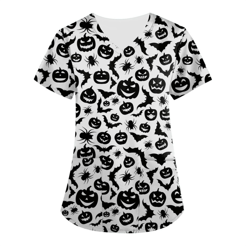 2025. aasta piiriülese väliskaubanduse halloweeni trükiseeria 3DV kraega õendusriided temu kuum müük