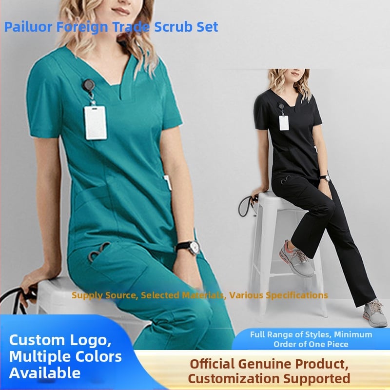 Piiriülesed kätepesuriided Lühikeste varrukatega püksid Õdede riided, elastsed, kiiresti kuivavad, isoleerivad riided Kirurgilised riided Stomatoloogia tööriided