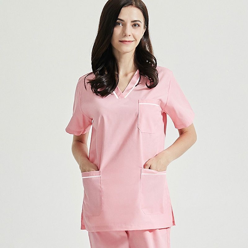 Meditsiiniline ilu Käsipesuriided Naiste operatsioonitoa riided Kirurgilised riided Harja kätepesuriided Lühikeste varrukatega ülikond Hambaravi Hambaarst Tööriided