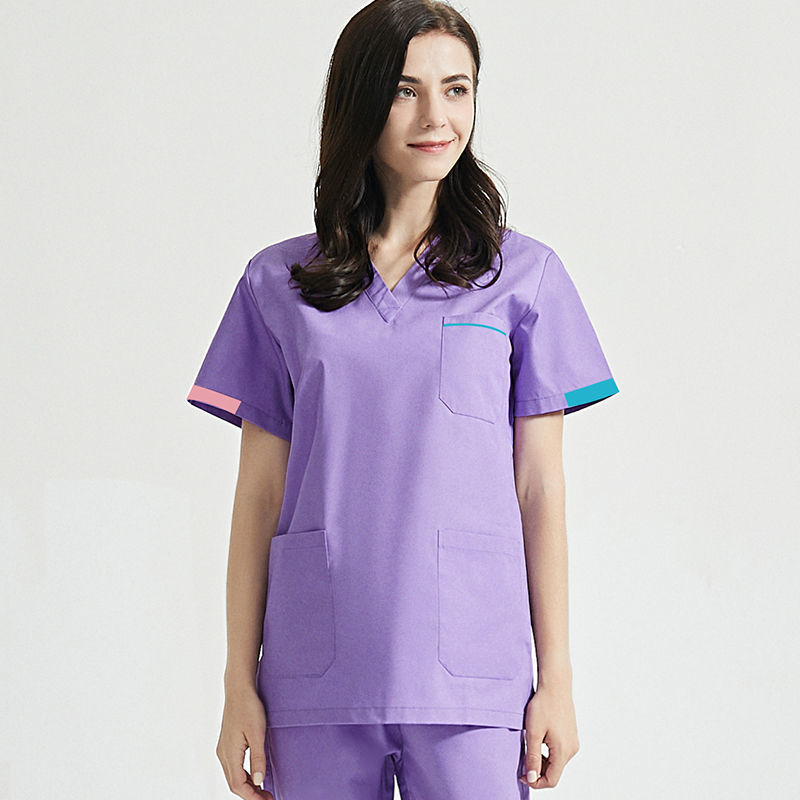 Meditsiiniline ilu Käsipesuriided Naiste operatsioonitoa riided Kirurgilised riided Harja kätepesuriided Lühikeste varrukatega ülikond Hambaravi Hambaarst Tööriided