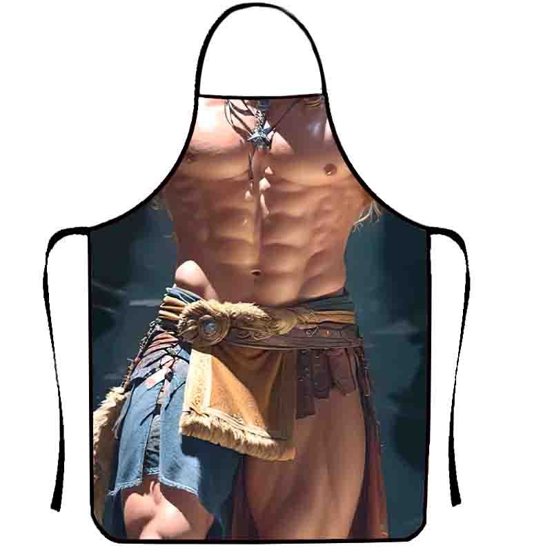 Tarpvalstybinė karšto pardavimo juokinga kūrybinga asmenybės prijuostė, vandeniui atspari, apsauganti nuo užsiteršimo, namų apyvokos reikmenų, vertinga juokinga prijuostė, kepsninės formos prijuostė