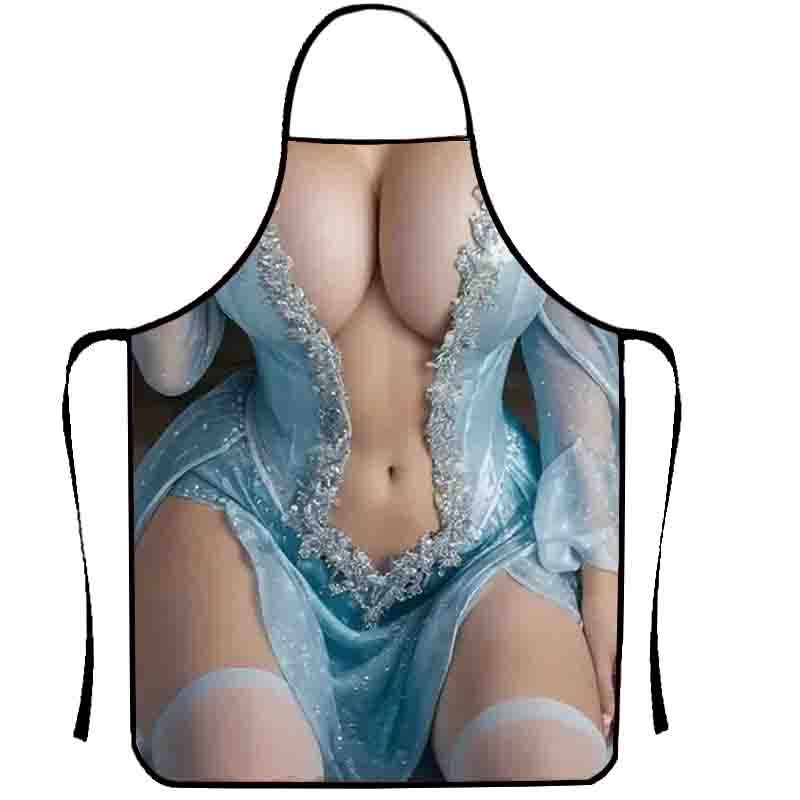 Tarpvalstybinė karšto pardavimo juokinga kūrybinga asmenybės prijuostė, vandeniui atspari, apsauganti nuo užsiteršimo, namų apyvokos reikmenų, vertinga juokinga prijuostė, kepsninės formos prijuostė