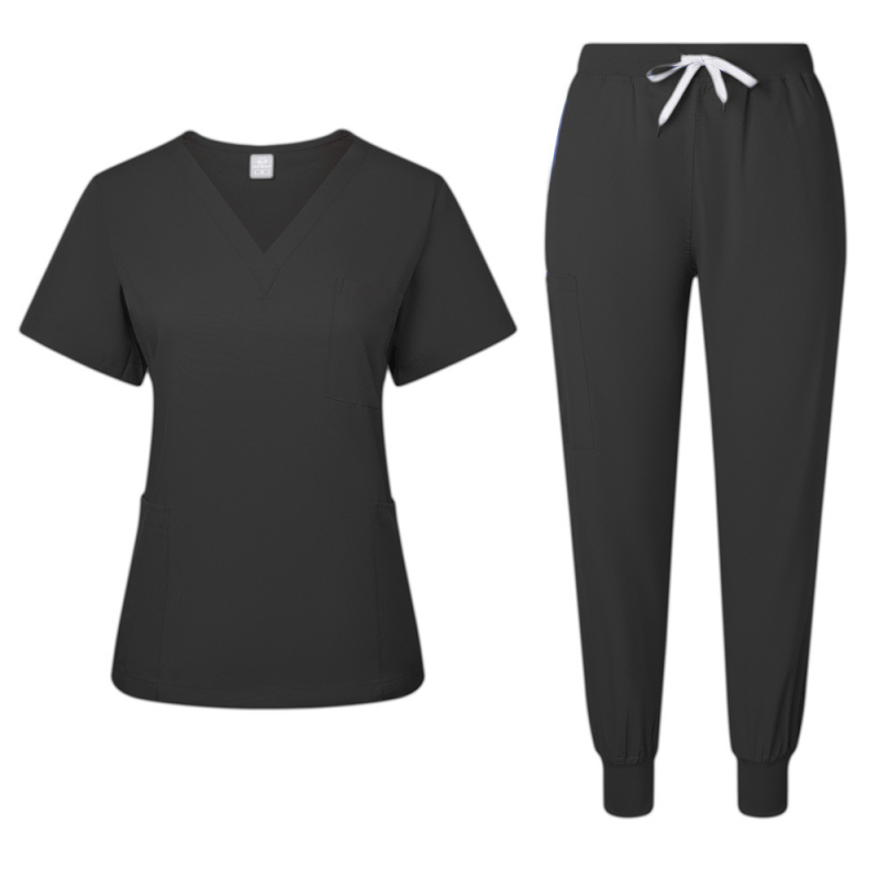 Dr. Xia tööriietus, ilusalong, lemmikloomade haigla, hambaravi, operatsioonituba, koorimisülikond, kaheosaline tööriiete komplekt