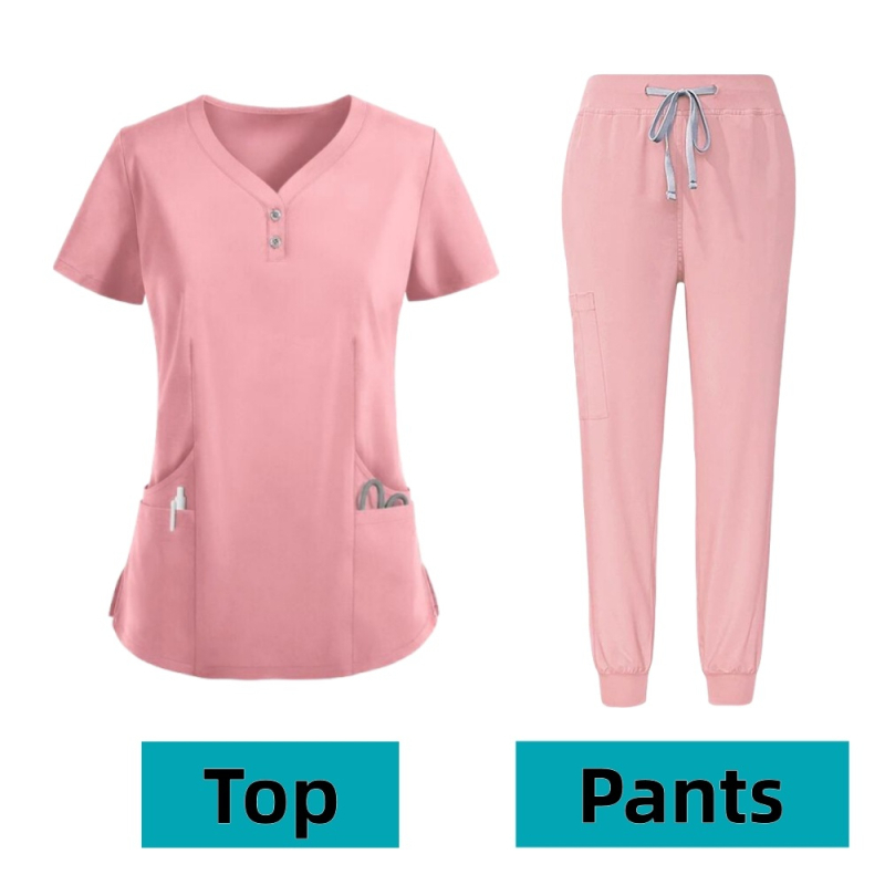 Uued ilusalongi meditsiinilised tööriided, suu- ja hambaraviriided, lühikeste varrukatega kätepesuriided, lõhestatud ülikonnad, nööbitavad naisteõdede riided