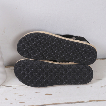 Γυναικεία Σανδάλια 2023 Άνοιξη Νέα Φλατ Φοιτητικά Ρωμαϊκά Παπούτσια Σανδάλια Παραλίας με Μαλακή Σόλα και Σταυρό plus size Γυναικεία Παπούτσια Χονδρική