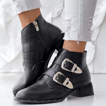 2024 Horúci štýl nezávislých staníc Európske a americké cezhraničné Amazon Aliexpress Laser Burnt Gomb Zips Nahé čižmy