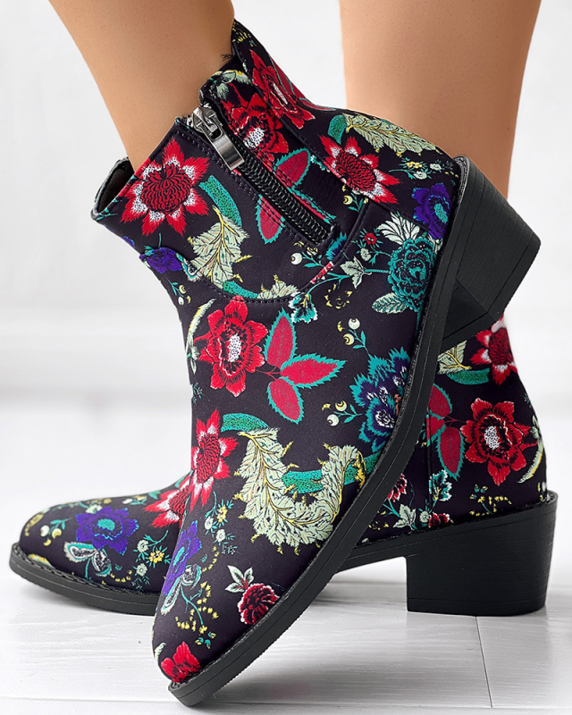 2024 Horúci štýl nezávislých staníc Európske a americké cezhraničné Amazon Aliexpress Laser Burnt Gomb Zips Nahé čižmy