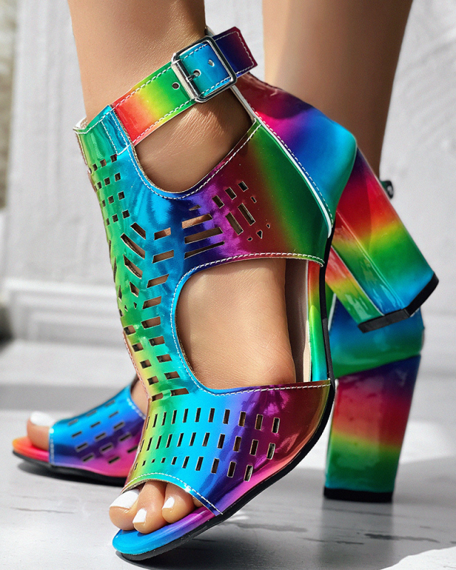 2024 Horúci štýl nezávislých staníc Európske a americké cezhraničné Amazon Aliexpress Laser Burnt Gomb Zips Nahé čižmy