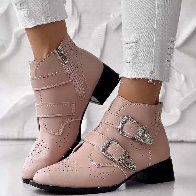 2024 Horúci štýl nezávislých staníc Európske a americké cezhraničné Amazon Aliexpress Laser Burnt Gomb Zips Nahé čižmy