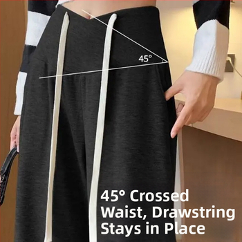 Nėščiųjų suknelė pavasariui ir rudeniui, naujo stiliaus, raišteliu reguliuojamo dydžio, madingos mamos kelnės po gimdymo