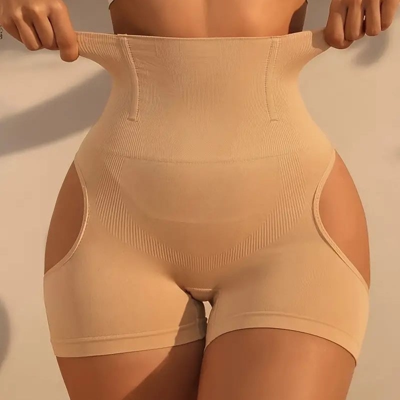 Transfrontaliere femei respirabil Full Hip Boxer chiloți Hip Beauty Hip Base modelarea pantaloni moda Dew PP Belly