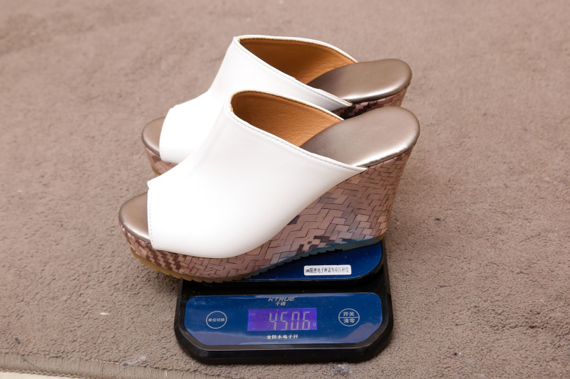 Γυναικεία σανδάλια με ψηλοτάκουνα πέδιλα Fish Mouth, καλοκαιρινά, νέα πλατφόρμα νερού, μικρά, plus size, με εξωτερική φτέρνα και σφήνα