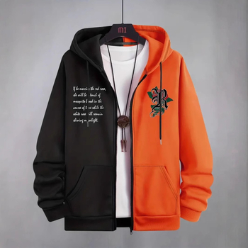 Amazon prekogranični novi kontrastni stil u boji dječja odjeća dugih rukava s kapuljačom, 3D printanjem, modni kardigan s otiskom za muškarce