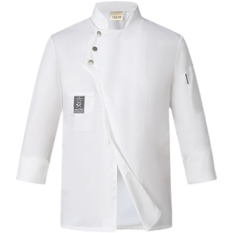 Maitinimo kepimo virėjo darbo drabužiai Vyriški ilgomis rankovėmis rudens viešbučio virtuvės kostiumas su storais drabužiais valgyklos moteriški ypač dideli