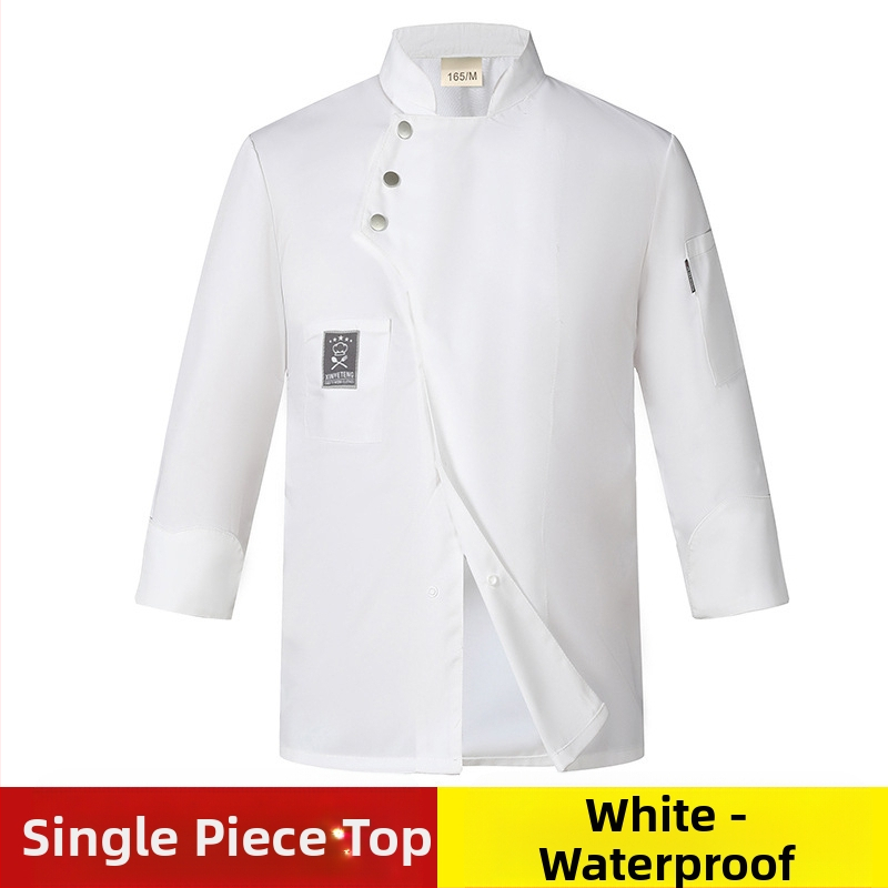 Maitinimo kepimo virėjo darbo drabužiai Vyriški ilgomis rankovėmis rudens viešbučio virtuvės kostiumas su storais drabužiais valgyklos moteriški ypač dideli