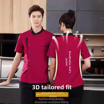 Köök Köök restorani peakoka tööriided meestele ja naistele pikkade varrukatega lühikeste varrukatega hotelli söökla restorani peakoka riided kevad ja sügis suvi