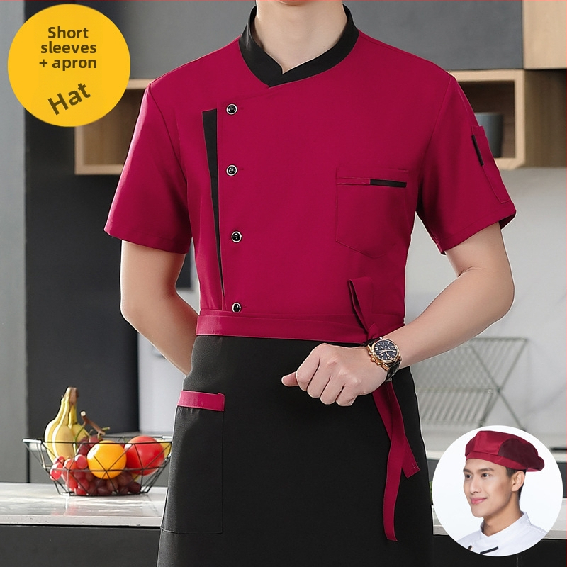 Köök Köök restorani peakoka tööriided meestele ja naistele pikkade varrukatega lühikeste varrukatega hotelli söökla restorani peakoka riided kevad ja sügis suvi