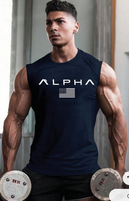 Vasaros fitneso berankovė laisva liemenė raumeningiems vyrams, treniruojantiems kvėpuojančius krepšinio sunkumų kilnojimo marškinėlius, sportinius madingus drabužius