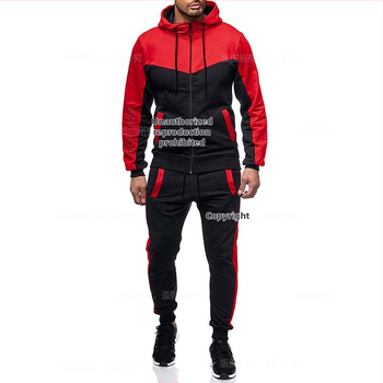 Sügis-talvine dressipluus Meeste vabaaja kapuutsiga dressipluus Meeste spordikardigan dressipluus splaissingu stiilis