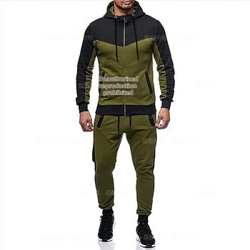 Sügis-talvine dressipluus Meeste vabaaja kapuutsiga dressipluus Meeste spordikardigan dressipluus splaissingu stiilis