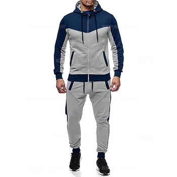 Sügis-talvine dressipluus Meeste vabaaja kapuutsiga dressipluus Meeste spordikardigan dressipluus splaissingu stiilis