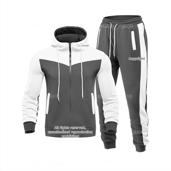 Sügis-talvine dressipluus Meeste vabaaja kapuutsiga dressipluus Meeste spordikardigan dressipluus splaissingu stiilis