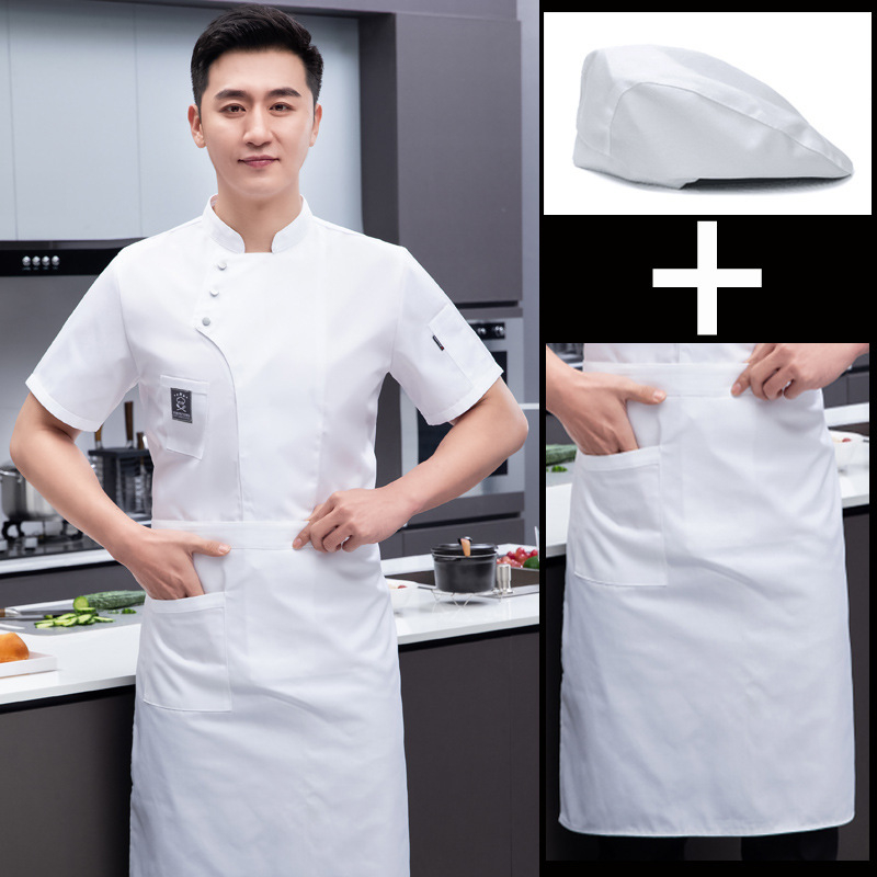 Catering Kookide Küpsetamine Hotelli Köök Restoran Veekindlad Tööriided Naiste Koka Tööriided Pikkade Varrukatega Meeste Sügis- ja Talvine Hotellis