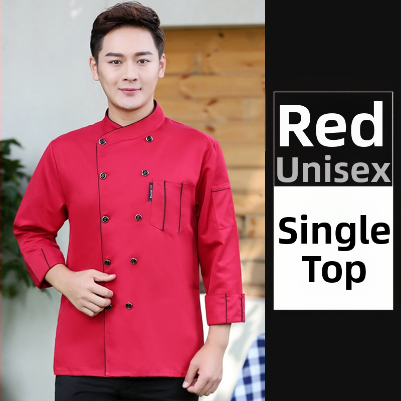 Toitlustuskoka riided Lühikeste varrukatega meeste ja naiste restorani restorani hotelli köögi koka tööriided suvised suveriided