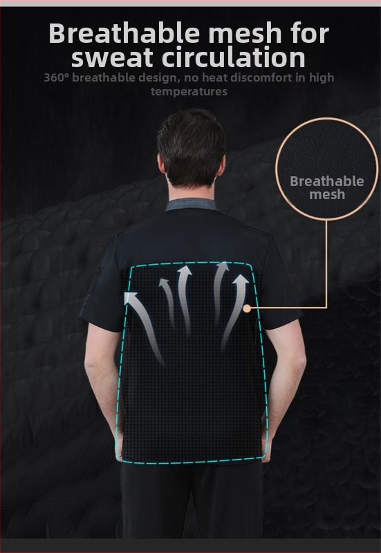 Letné dámske oblečenie pre šéfkuchárov, čašníkov a hotelových čajovní, západnej reštaurácie, šéfkuchára, pracovníka s krátkym rukávom