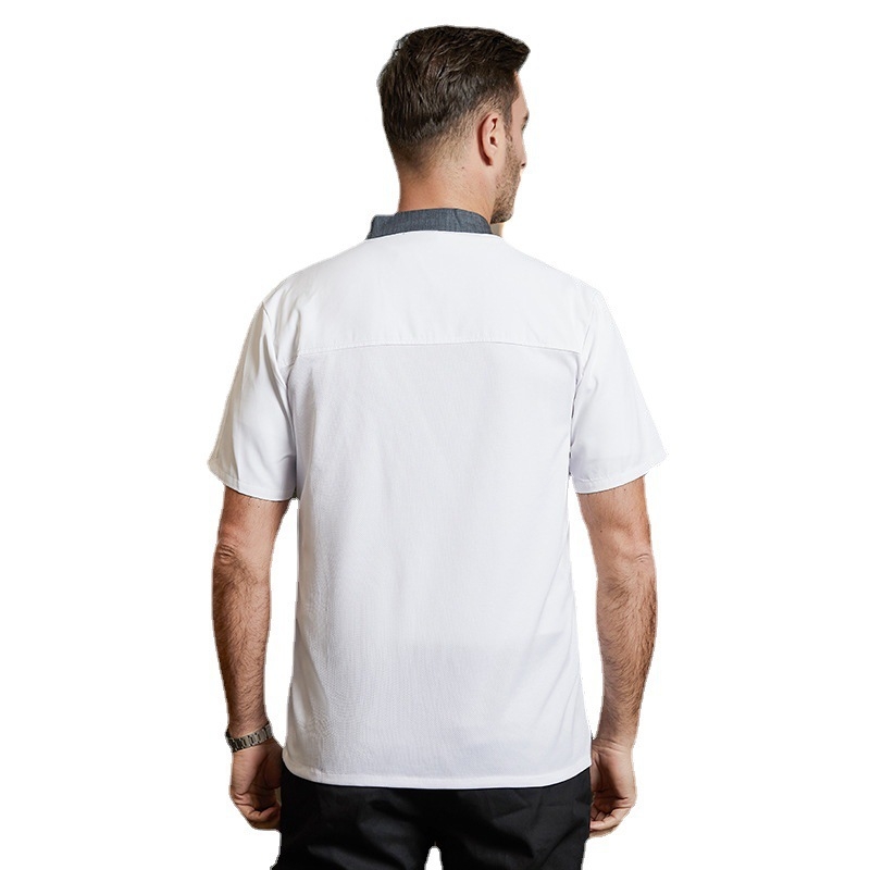 Kohakokk Kelner Lühikeste varrukatega Suvine Naiste Hotelli Teemaja Lääne Restoran Restorani Peakokk Tööriiete Töötaja