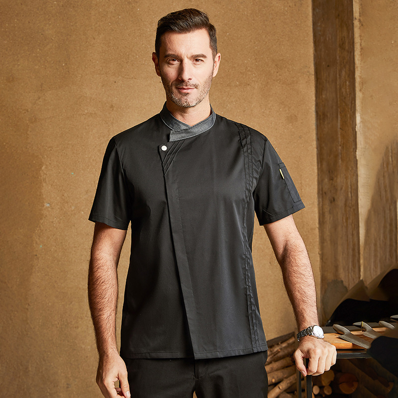 Kohakokk Kelner Lühikeste varrukatega Suvine Naiste Hotelli Teemaja Lääne Restoran Restorani Peakokk Tööriiete Töötaja